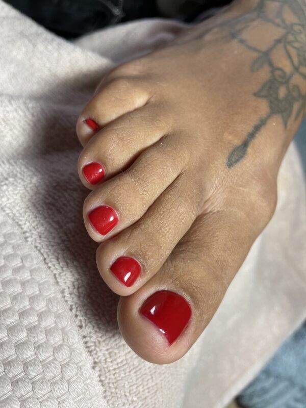 pedicure spa + semi (seña)
