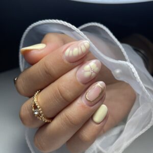manicura combinada + kapping con técnica híbrida + semi (seña)